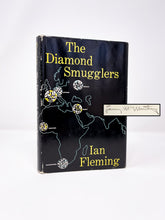 Load image into Gallery viewer, Larry McMurtry&#39;s first edition of The Diamond Smugglers by Ian Fleming
